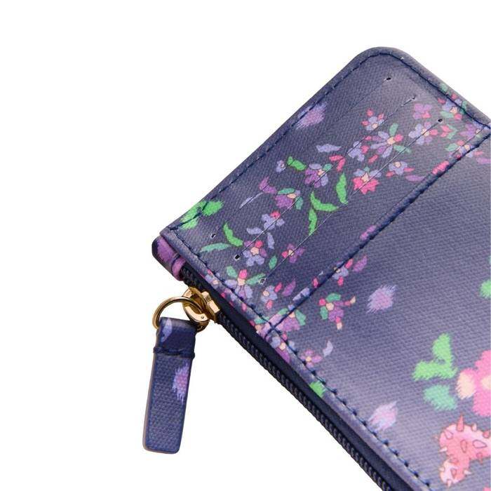 Female Card & Coin Purse Tokidoki Cactus Wiggle Navy 1