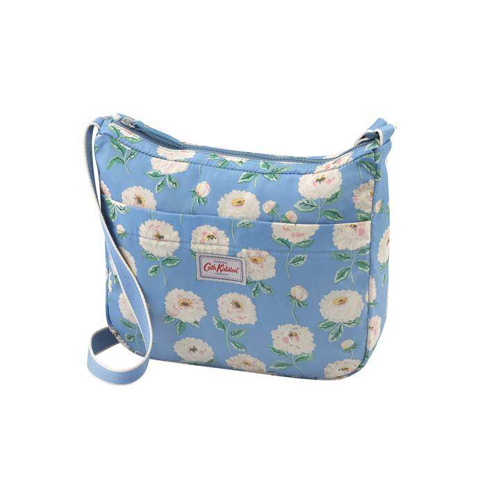 Foldaway Cross Body Dahlia Blue 1