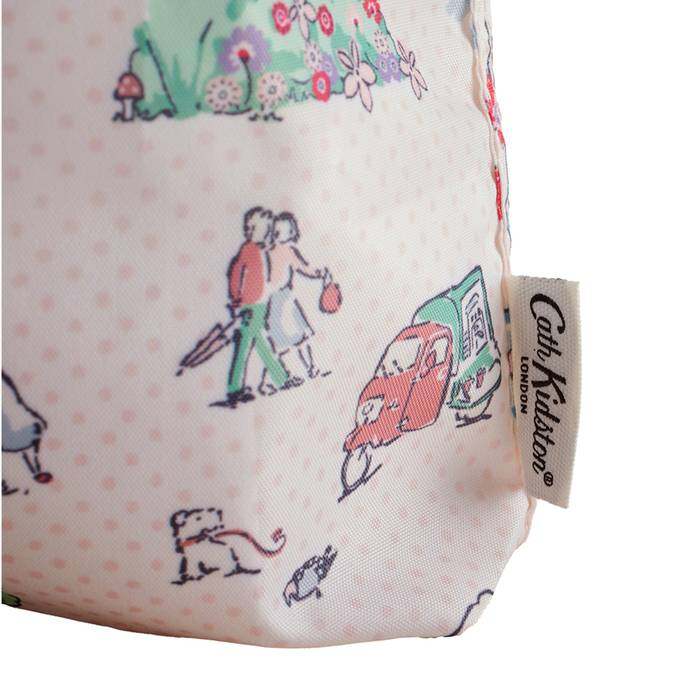 Female Foldaway Shopper Lovely London Ecru 1