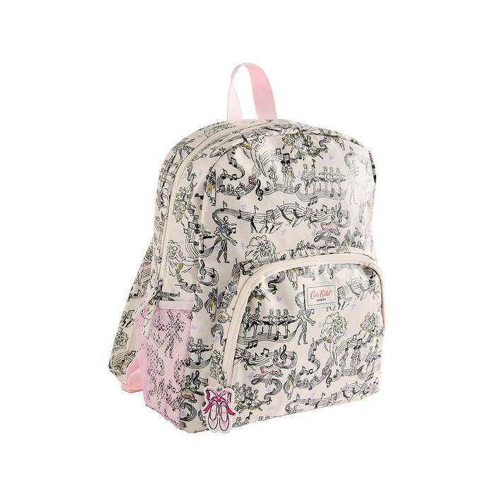 Kids Girl  Large Backpack Dreamers Dance Ecru