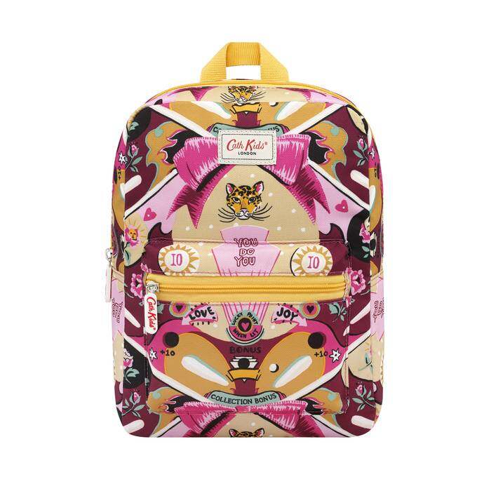 Kids Modern Medium Backpack Pinball Pink