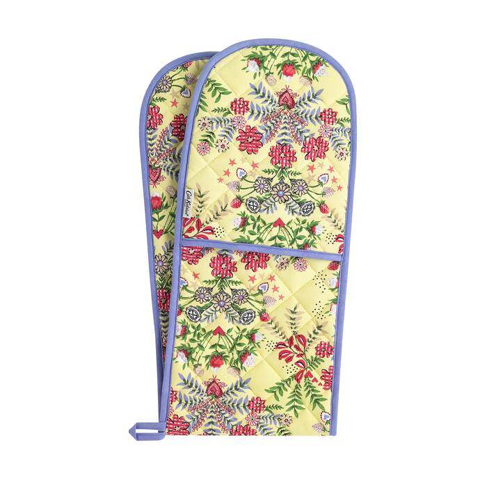 Double Oven Glove Showstopper Yellow