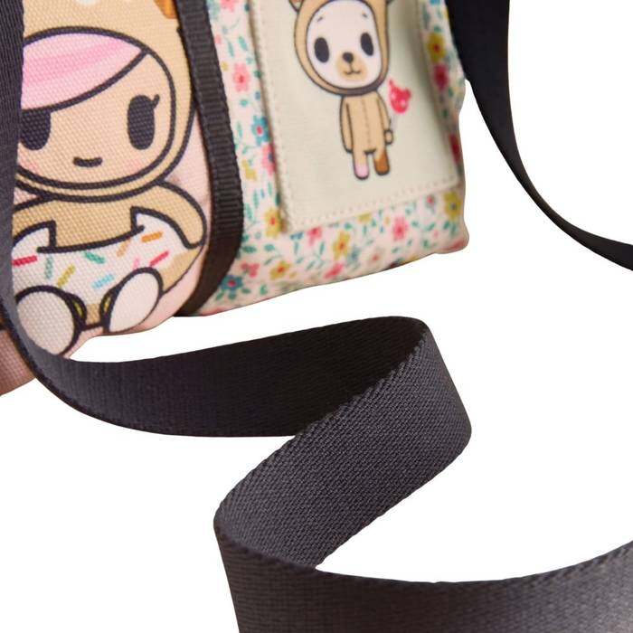 Female Mini Tote Crossbody Tokiedoki Ditsy Cream 1