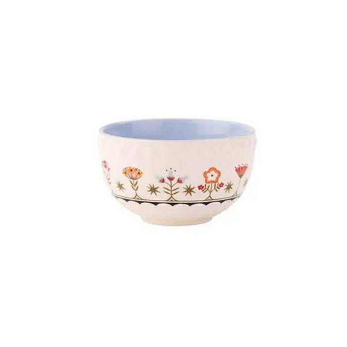 Rice Bowl Painted Table Multi-color