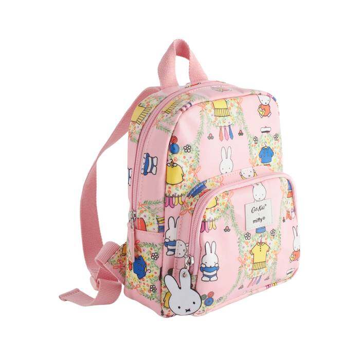Kids Mini Backpack Miffy Placement Pink