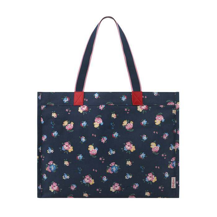 The Sidekick Tote Park Meadow Bunch Navy