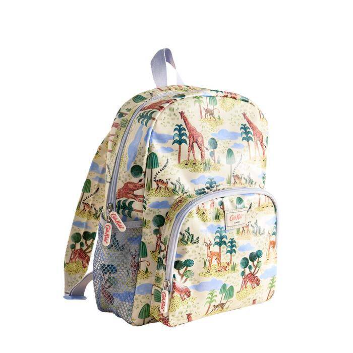 Kids Boy Large Backpack Magical Safari Ecru