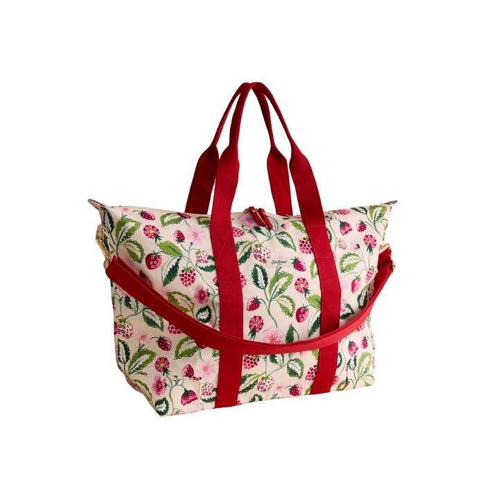 Female Overnight Bag Strawberry Garden Pink