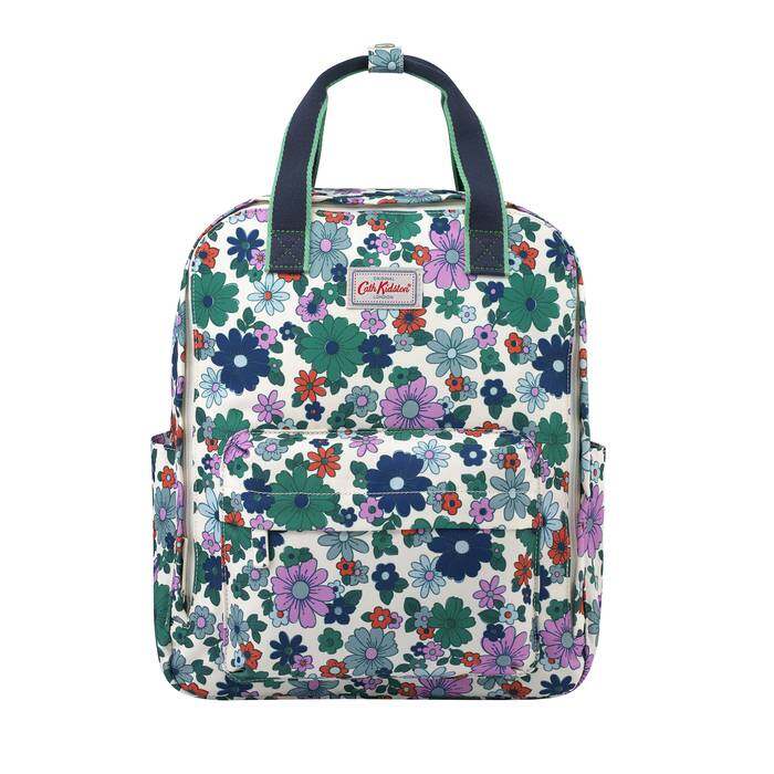 Recycled Utility Backpack Petals Warm Cream