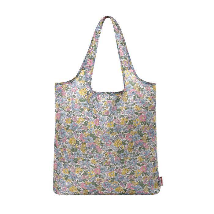 Foldaway Shopper Vale Floral Warm Cream