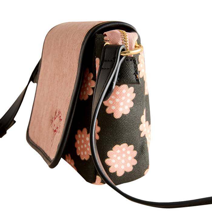 Female Utility Crossbody Posey spot Pink 1