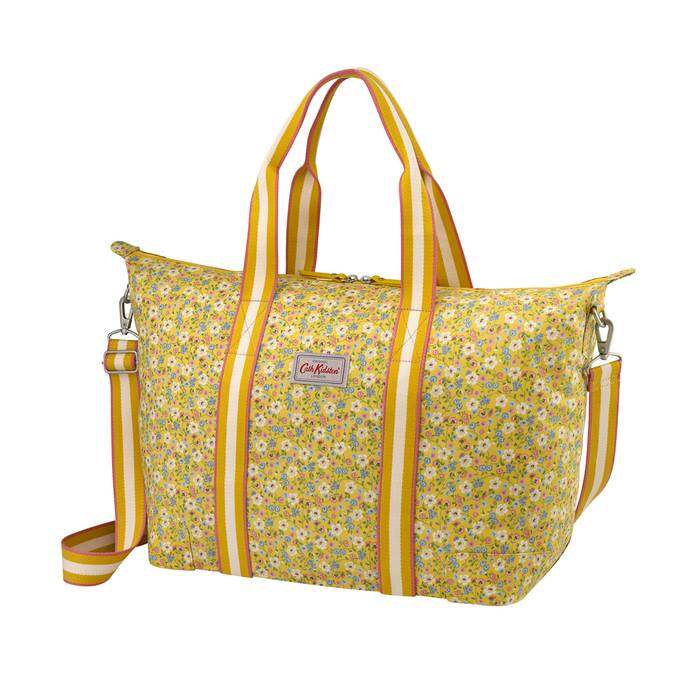 Foldaway Overnight Bag Pembridge Ditsy Yellow 1