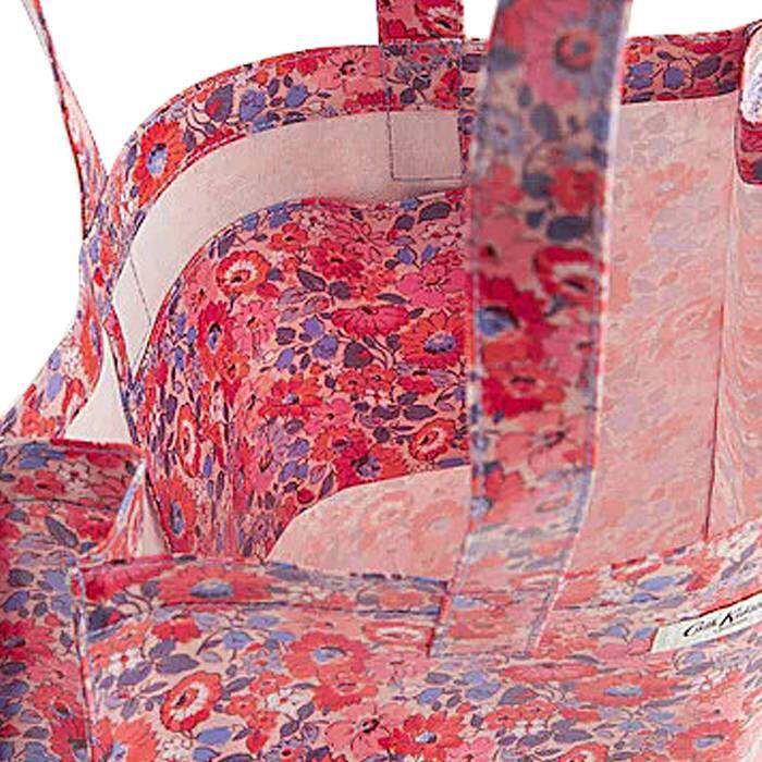 Female Large Bookbag Archive Ditsy Pink 1