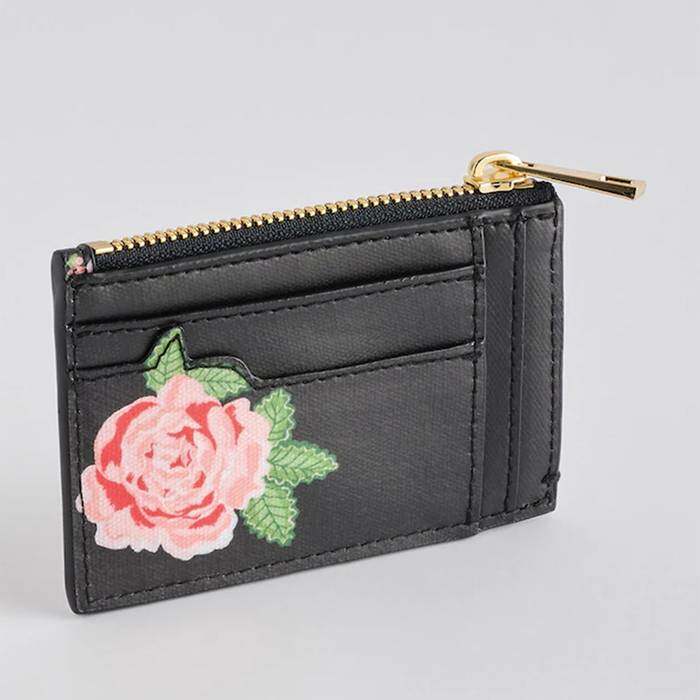 Female Card Holder Rose Flutter Navy 1