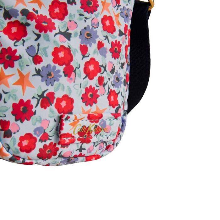 Female Phone Crossbody Folding Star Ditsy Blue 1