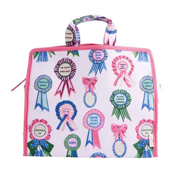 Kids Girl 2 in 1 Backpack Rosette Lilac Purple 1