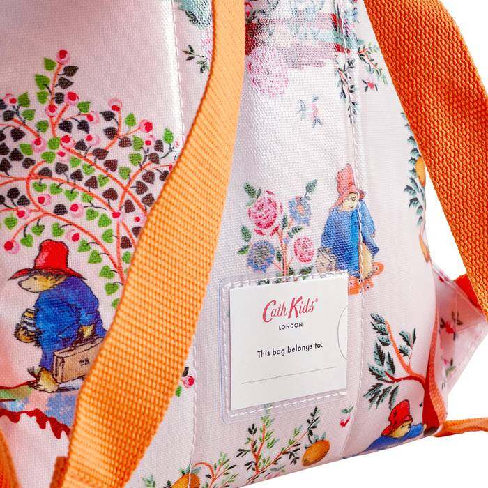 Kid Girl Medium Backpack Paddington Oranges Ecru 1