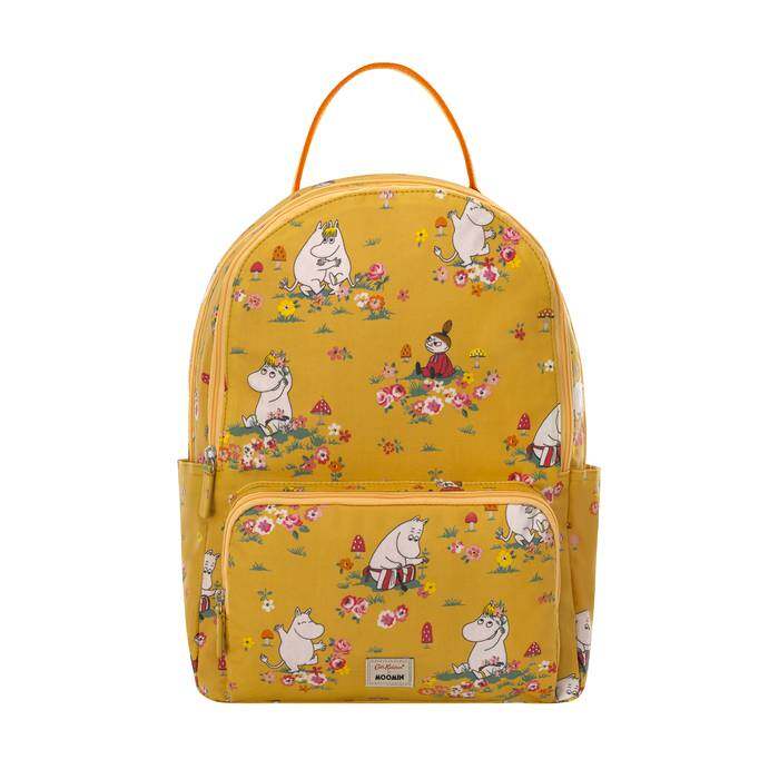 Pocket Backpack Moomins Mushroom Scenic Yellow