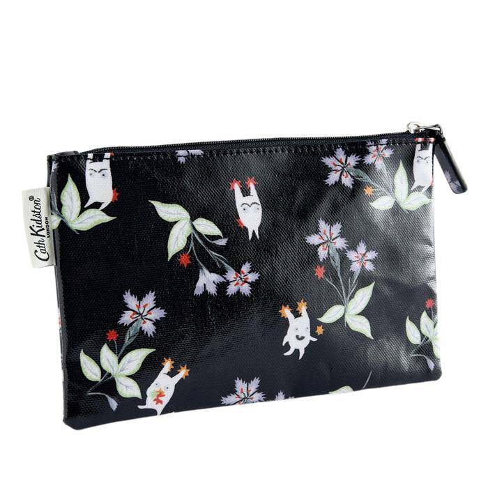 Female Zip Purse Moonlight Monsters Black