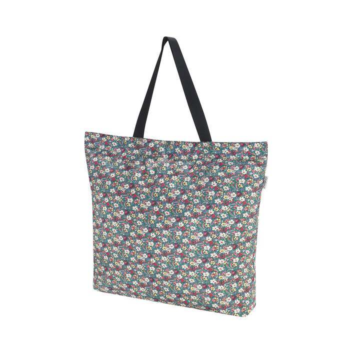 Large Foldaway Tote Self Care  Green 1