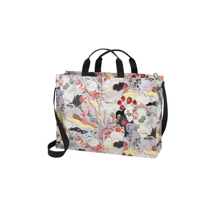 Strappy Carryall Self Care  Blue/Grey 1