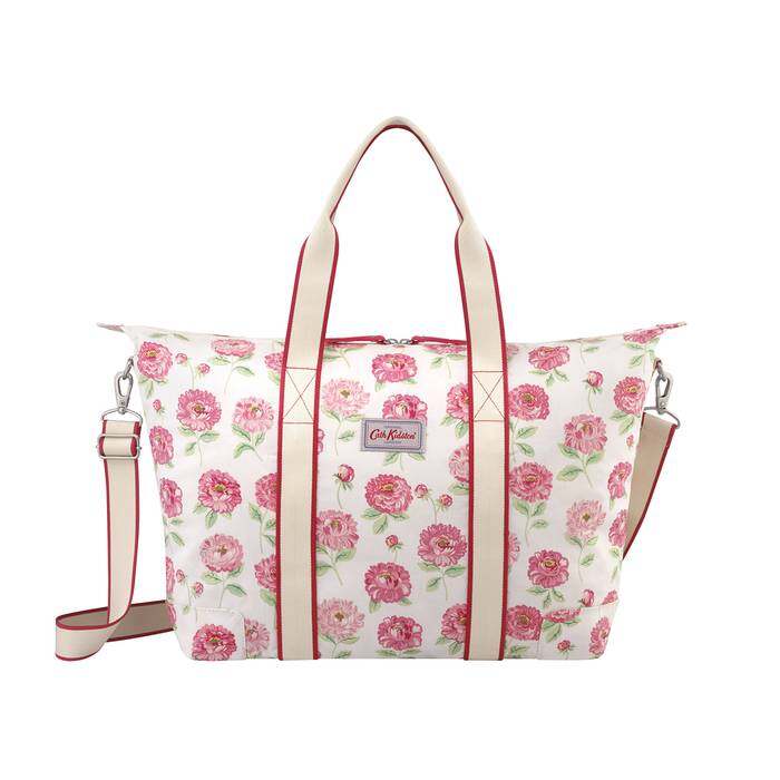 Foldaway Overnight Bag Dahlia Cream
