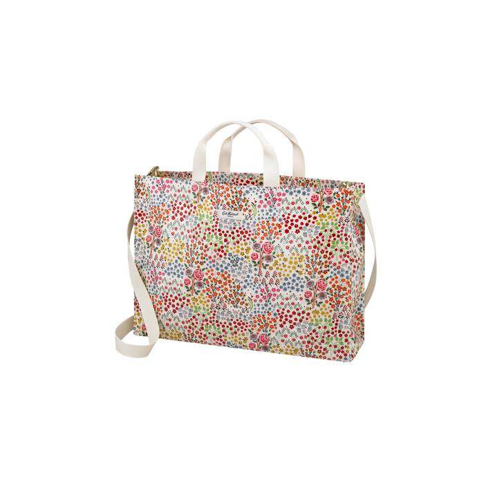 Strappy Carryall Kingdom Ditsy Cream 1