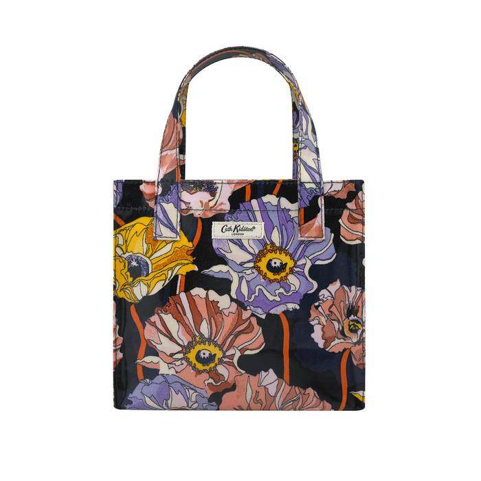 Small Bookbag Summer Poppy Midscale Navy
