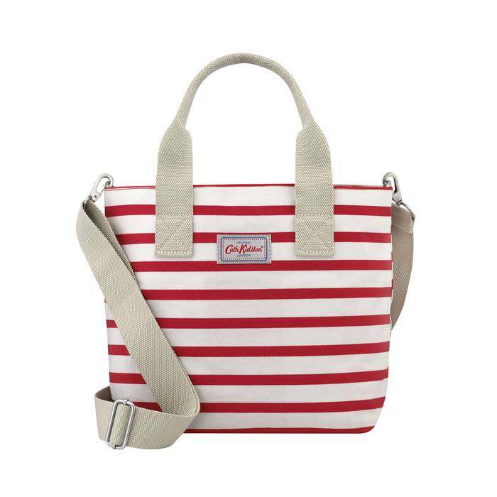 Small Tote Breton Stripe Red