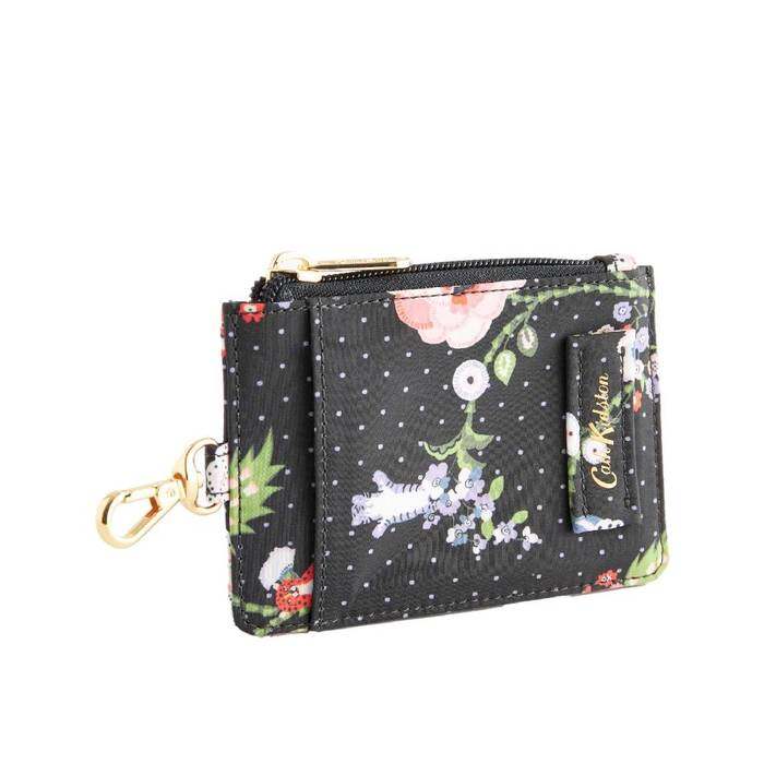 Female ID & Coin Purse Catnip Black