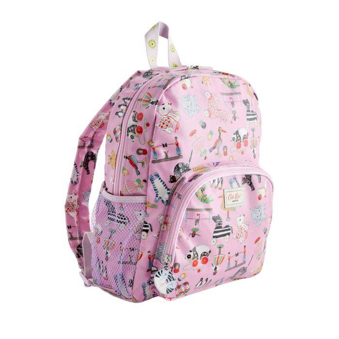 Kids Girl Large Backpack Toys Alive Pink