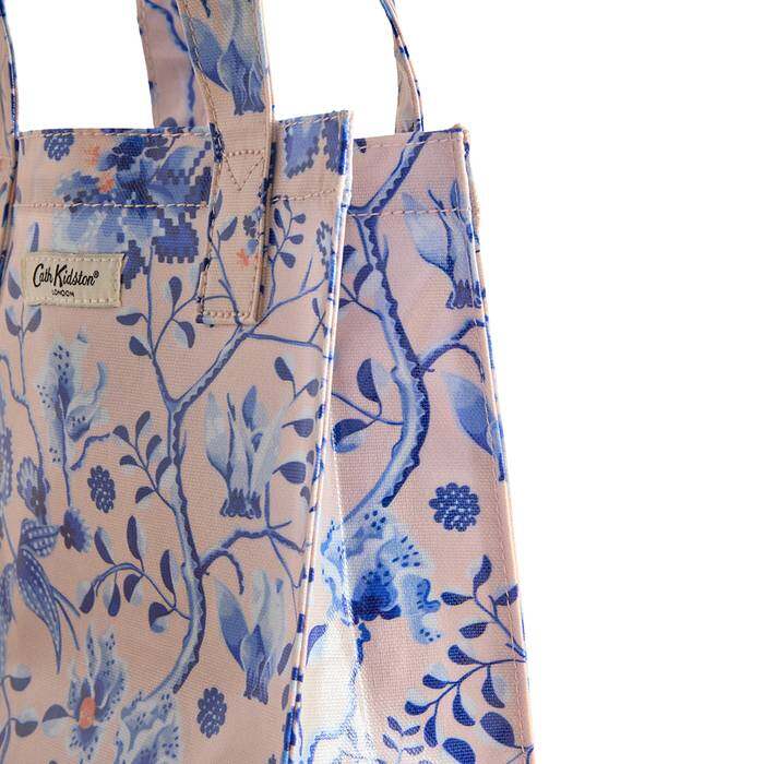 Female Small Bookbag Mystery Floral Pink 1