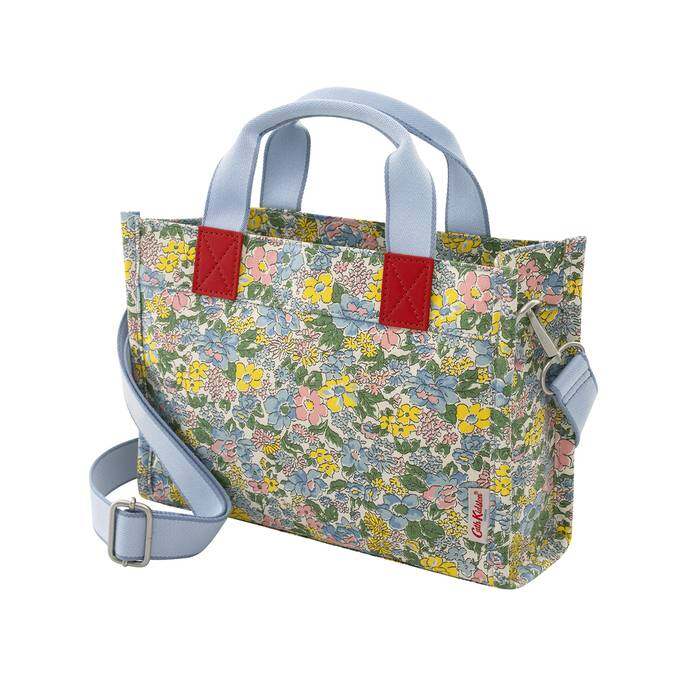 The Mini Milly Tote Vale Floral Warm Cream 1