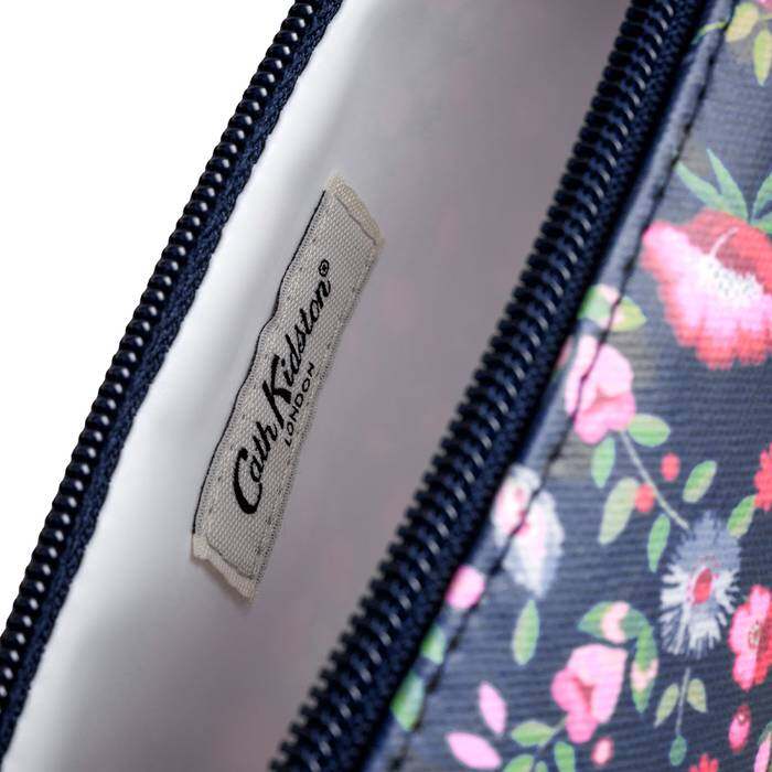 Female Pencil Case Feather Ditsy Navy 1