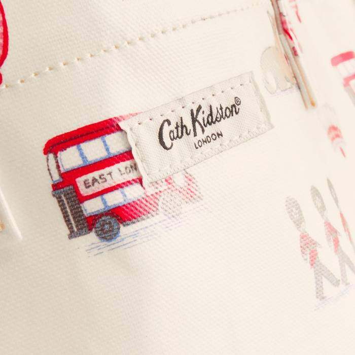 Female Large Bookbag Queenies London Cream 1