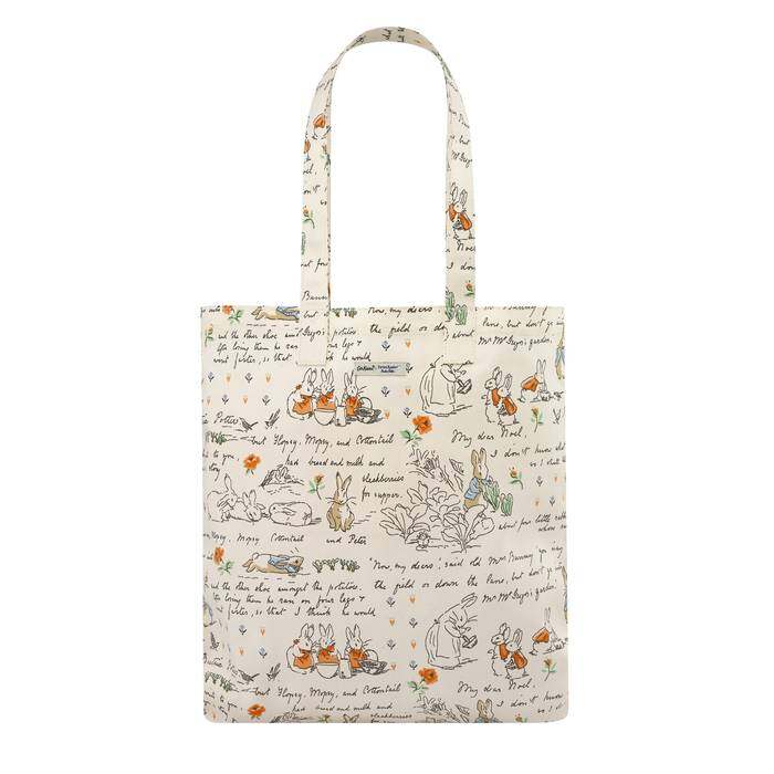 Dear Noel Cotton Bookbag Cream 1