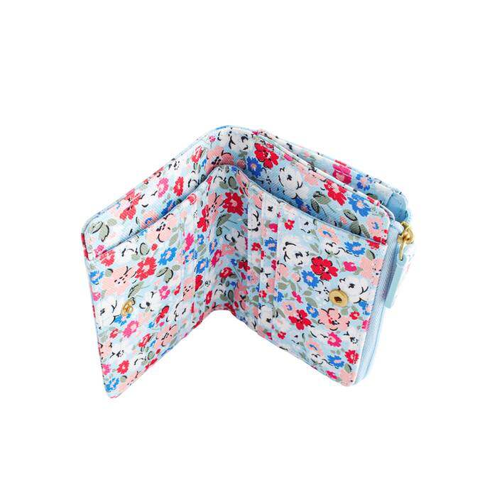 Slim Pocket Purse Clifton Muse Blue/Pink 1