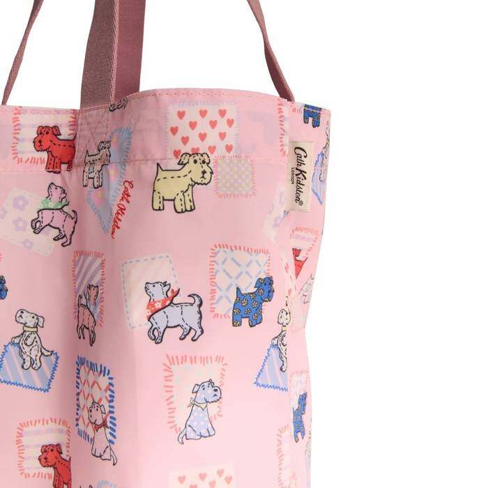 Female Foldaway Tote Teddy Dog Pink 1