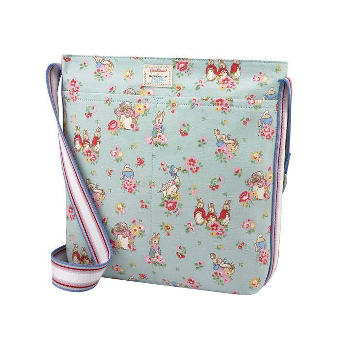 Zipped Messenger Bag Beatrix Potter Mint 1