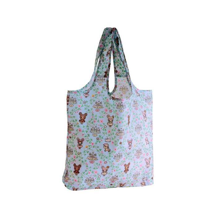 Female Mini Foldaway Shopper Tokidoki Paper Dresses Blue