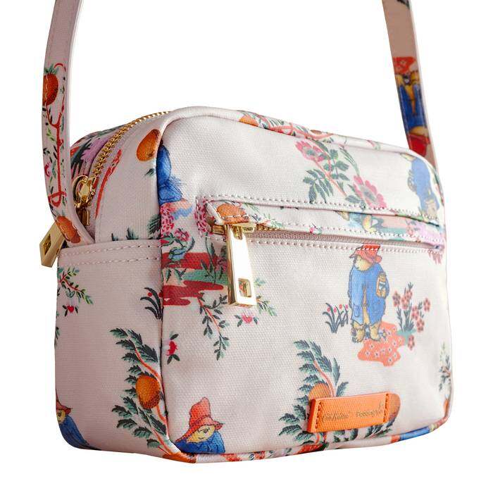 Female Utility Crossbody Paddington Oranges Ecru 1