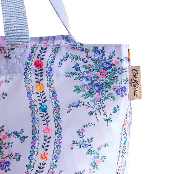 Female Foldaway Tote Archive Marble Purple 1