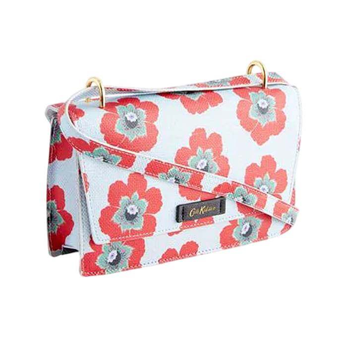 Female 2 in 1 Belt Bag Retro Flower Blue