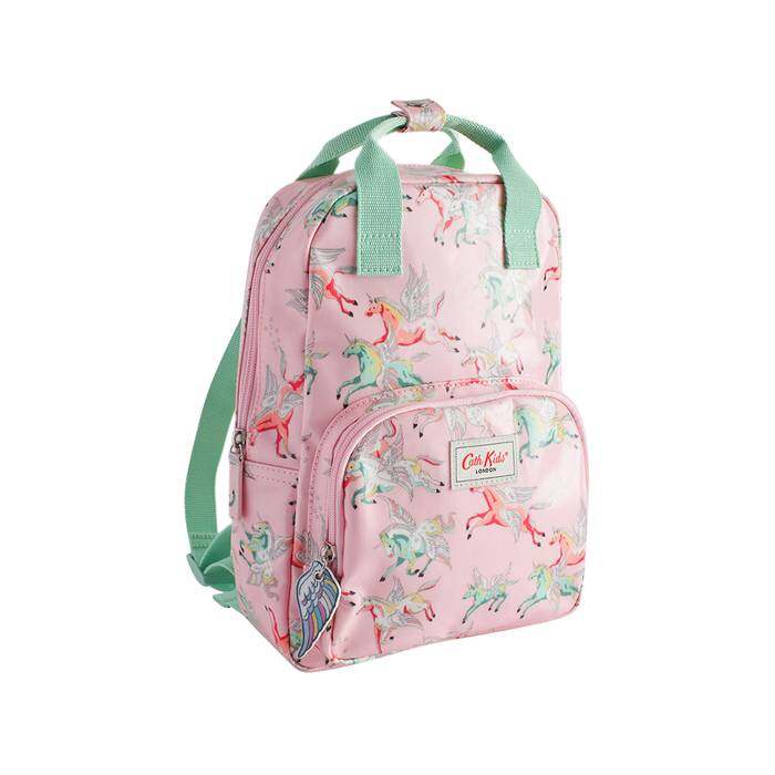 Kids Medium Backpack Unicorns Pink