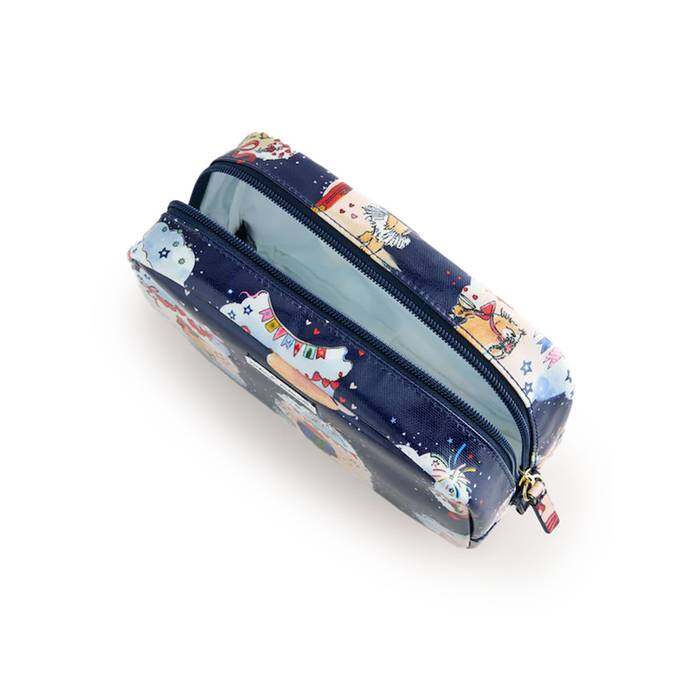 Female Cosmetic Bag Paddington Party Navy 1