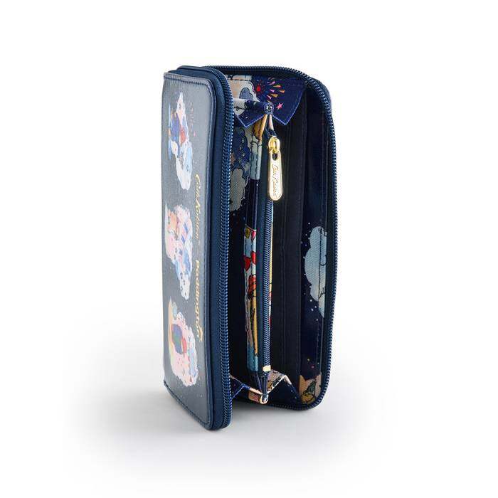 Female Continental Wallet Paddington Party Navy 1