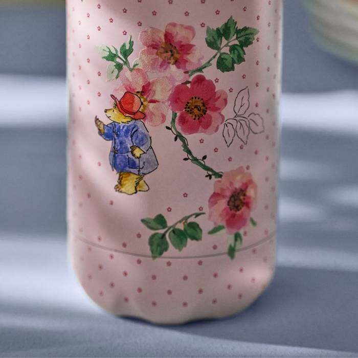 Stainless Steel Bottle Paddington Pink 1