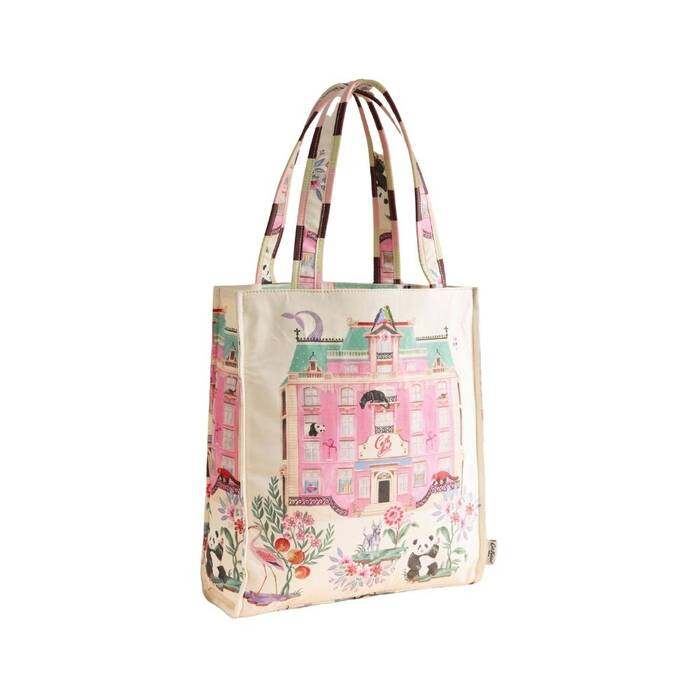 Female Large Bonded Tote Cath Hotel Cream