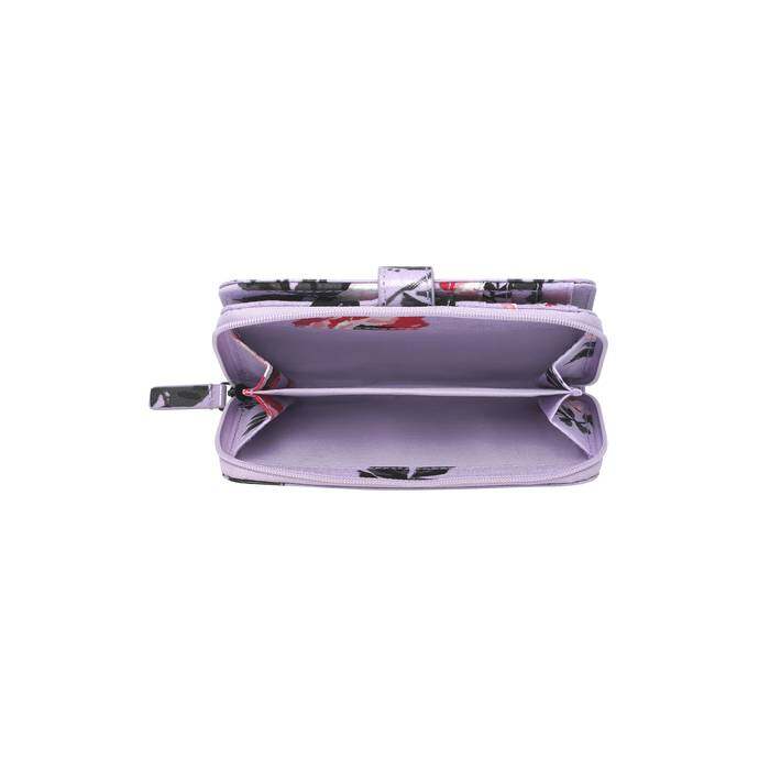 Folded Zip Wallet 30 Years Rose Lilac 1