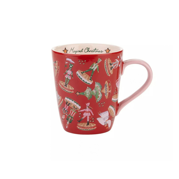 Red Stanley Mug Nutcracker